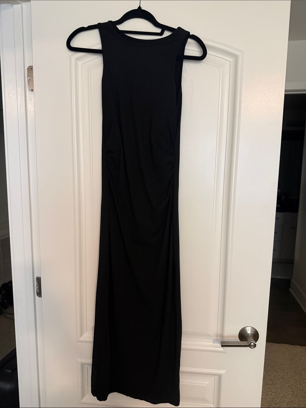 Classic Black Sleeveless Maxi Dress 2for1 NWOT